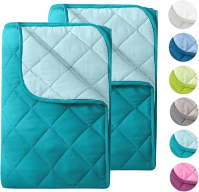 Omkeerbaar microvezel zomerdekbed 135 x 200 cm – Lichtgewicht en wasbaar tot 95 °C – Perfect voor camping en warme dagen – 2-delige set