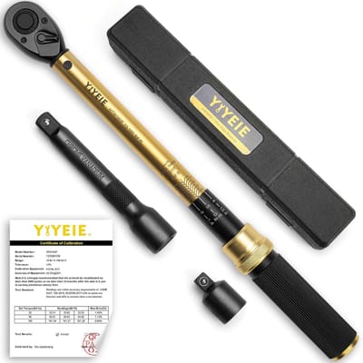 Momentsleutel Set 1/2 Inch 10-160 FT.LB Nauwkeurig voor Auto en Wielmontage