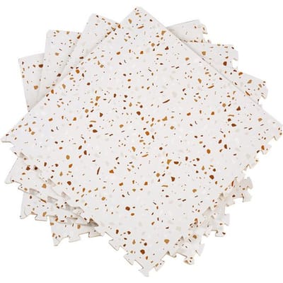 NilaFee™ - Speelmat - Foam - Baby - Speelkleed - Kruipmat - 180 x 120 x 1.5 cm - Puzzelmat - Opbergtas - Classic Zand