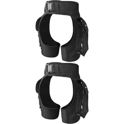 Wetsuit Broek Met Twee Grote Zijzakken 3 Mm Neopreen Duikshorts Voor Onderwater Surfen Scuba Duiken Snorkelen Watersporten L XL black