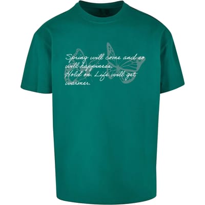 Oversized T-shirt Merchcode Spring Saying Heavy