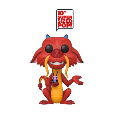 Mulan Mushu (Jumbo Pop!) vinylfiguur 632 Unisex Funko Pop! - Neutraal - Standard