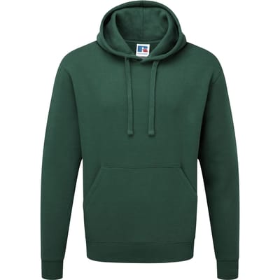 Russell Heren Authentieke Hooded Sweatshirt / Hoodie (Fles groen)