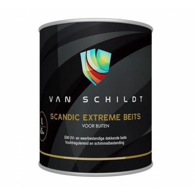 van Schildt Scandic Extreme beits  Wit 1 liter