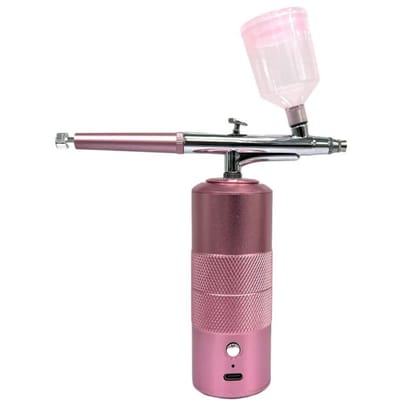 Zuurstof Injector Mini Nano Verstuiver Water Zuurstof Elektrostatisch Zeer Lage Capaciteit Verstuiver Handbediende Nano Stoom Pistool Sterilisator roze