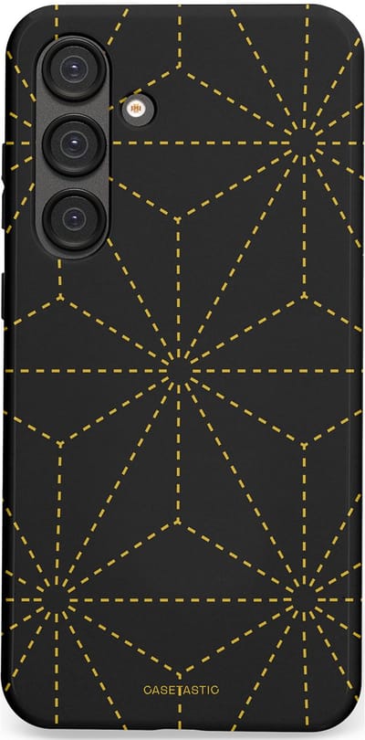 Casetastic Hoesje Geschikt voor Samsung S25 Plus - Stijlvolle Beschermende Duo-layer Case - Vouwlijn