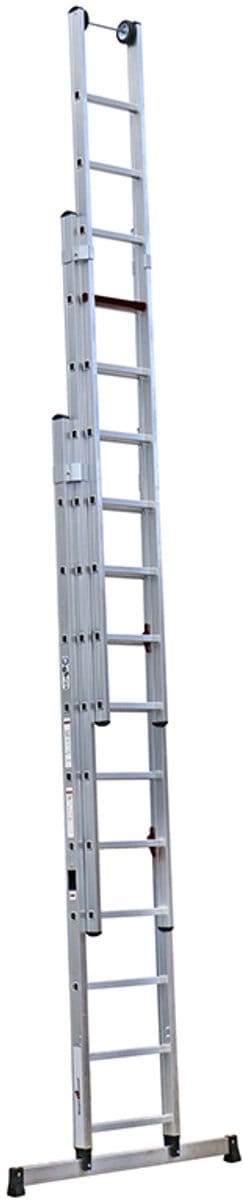 Professionele Reformladder 3-delig 3 x 6 treden