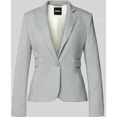 shaped fit blazer met all-over motief Model 'JIA13A'