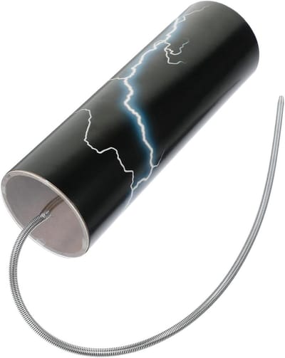 Donderbuis Instrument - Muziekbuis Slagwerktuig - Muzikale Ontwikkeling - Gesimuleerd Dondergeluid - 20 cm - Meerkleurig