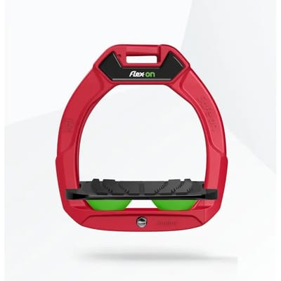 Veiligheidssportbeugels Verhoogde Grip Rood/Zwart/Groen Kind Flex-On Safe-On