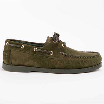 Náutico De Piel Para Hombre. Purapiel Puranautic9 102760 39 groen