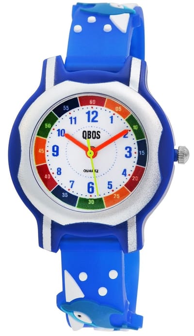 QBOS QBOS kinderhorloge Sam, Mineralglas