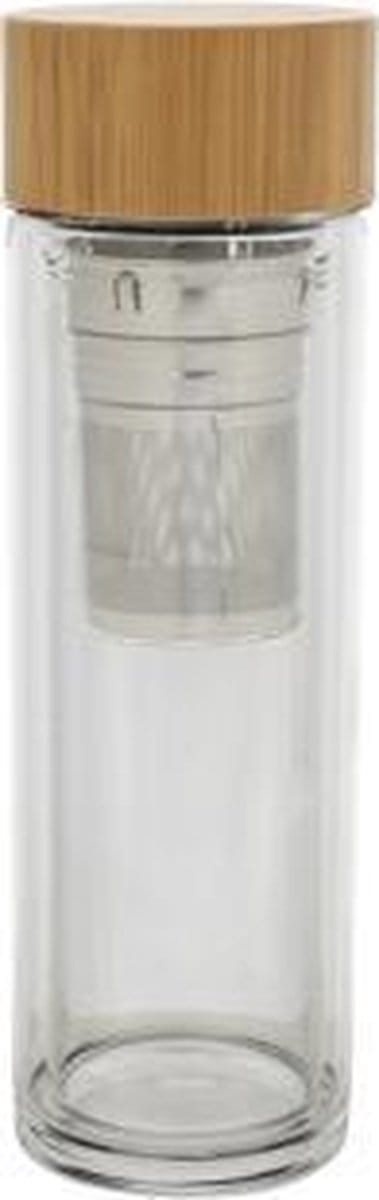 Cosy&Trendy Borosilicate waterfles met filter - 50 cl