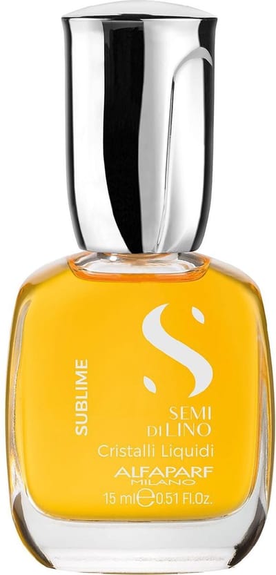 Hair Oil Semi Di Lino Sublime Cristal Liquid The Original Alfaparf Milano