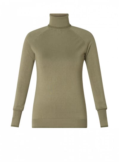 YEST Ojasvini Essential Tops - Grey Olive - maat 48