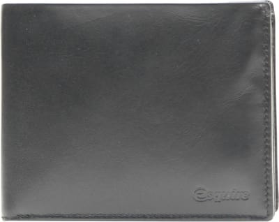 Esquire Portemonnee New Silk Wallet Black Zwart
