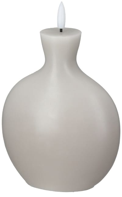 Pilaarkaars (LED) fles “Candi”