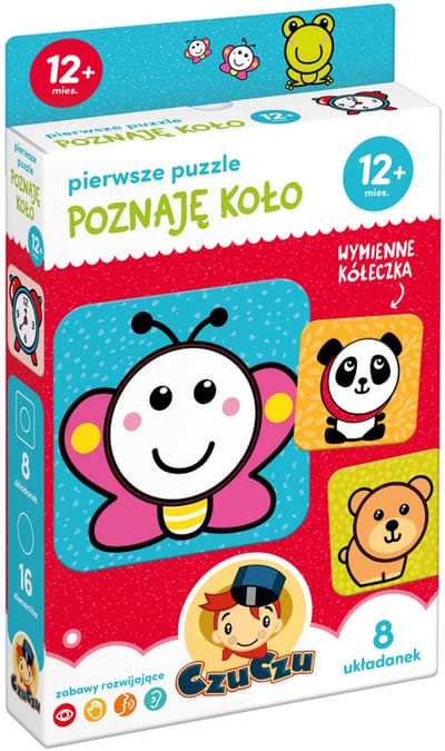 CzuCzu Eerste Puzzel Cirkel 12m+ - Leren en Spelen