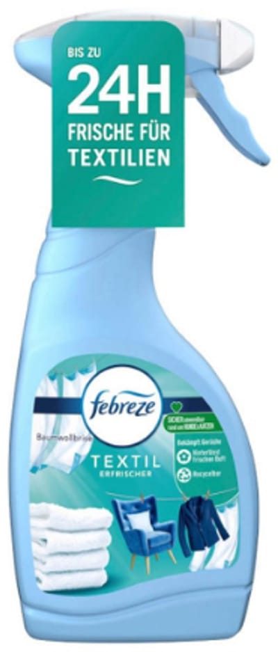 Lenor Febreze Textielverfrisser Spray - Katoenbries - Baumwollbrise | 1x 500ml | Verwijdert nare geuren