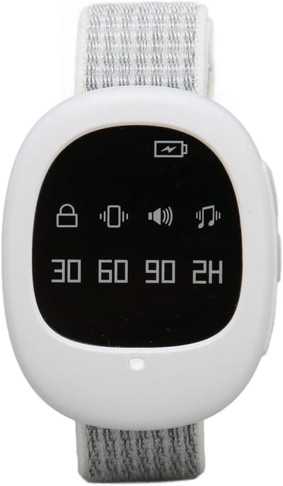 Draadloos 2-in-1 Bedurine Alarm en Potty Klok met Oplaadbare USB en Muziek voor Kinderen, Ideaal voor Zindelijkheidstraining en Slaaproutine