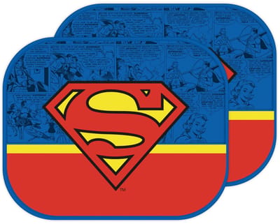 Superman zonnescherm voor raam, set van 2