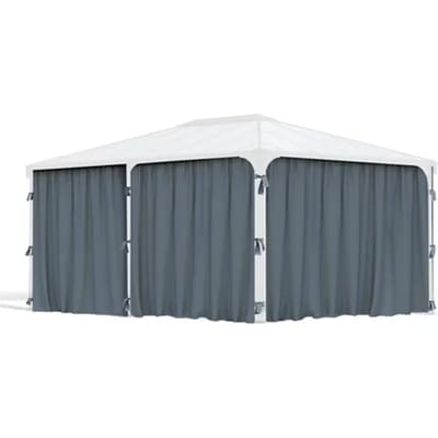 Palram-canopia Gordijnset Voor Tuinpaviljoen Milano 4300-martinique 5000 6st