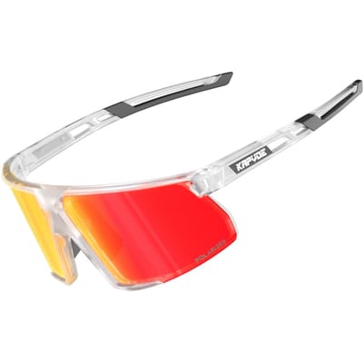 Kapvoe UV400 Fietszonnebril voor Mannen MTB Sport Fietsbril Buiten Rijden Fietsbril met Anti-Reflectie Polarized lens