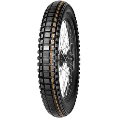 MITAS SW-07 V2 Speedway Orange stripe 3.75-19 TT, Motorbanden achter