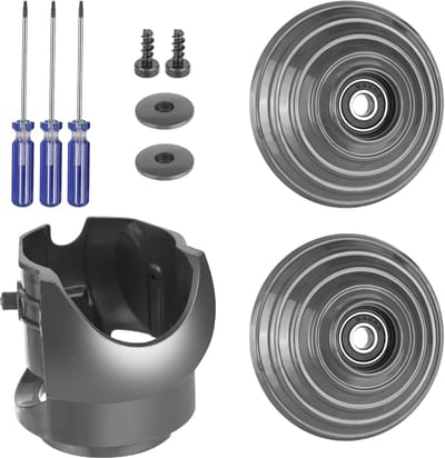 Reserveonderdelen voor Dyson V10, V11, V15 - Aansluitingen voor De Zuigmond met Koppel en Rollen - Accessoires voor Zuigmonden met Hoog Koppel