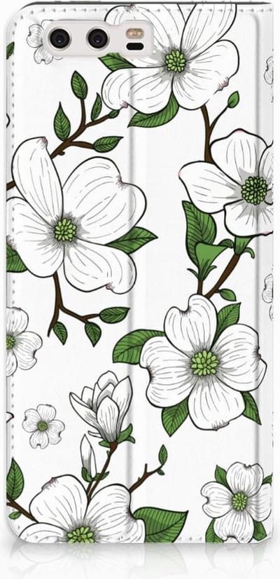 Huawei P10 Plus Smart Cover Dogwood Flowers