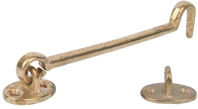 Dailygoods- Raam Klink Antieke Stijl - Venstervergrendeling - Beveiliging - Messing - Snelle Ontgrendeling - 17 x 3,1 cm - Vensterhaak