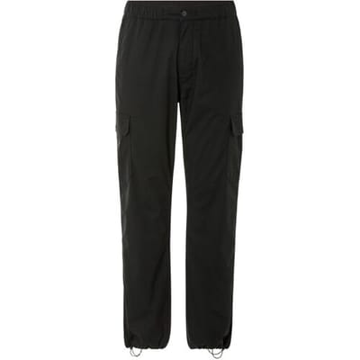 LIVERGY Heren thermo cargobroek met fleecevoering (Zwart, L)
