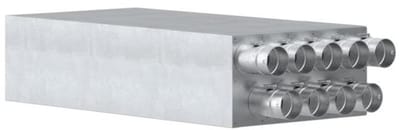 STIEBEL ELTRON Luchtverdeelsysteem LVS VTS9 geluiddempende verdeler instelbaar, 234493