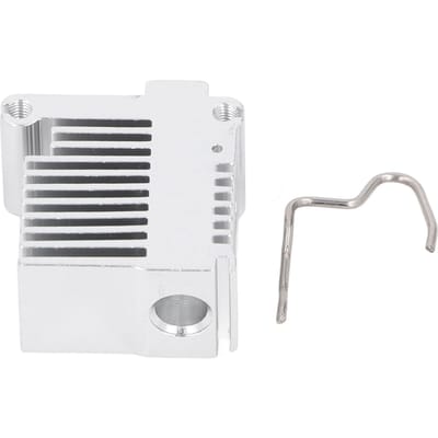3D Printer Koellichaam Aluminiumlegering Hoge Sterkte Hotend Vervangend Koellichaam voor Kobra 3 white