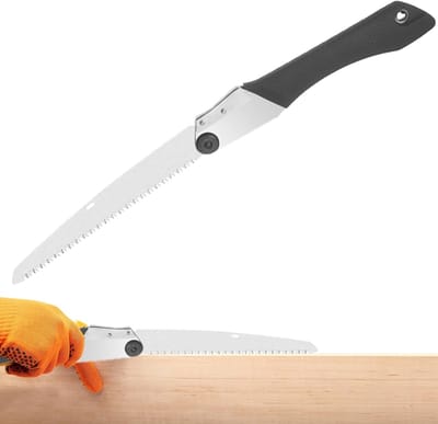 Inklapbare Takkenzaag - Klapzaag Houtzaag - Tuinieren Camping - Veiligheidsvergrendeling Ontwerp - 44.5 cm Lengte