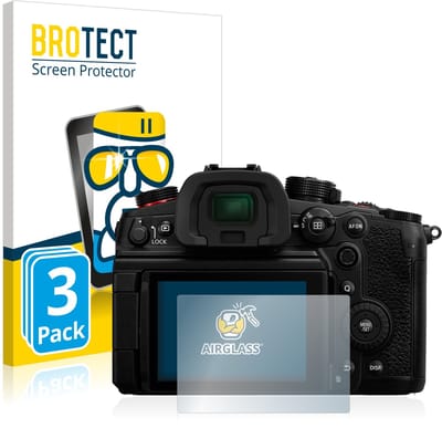 Screenprotector 3 Stuks voor Panasonic Lumix DC-GH6 Beschermglas transparant