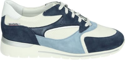 Mephisto Mobils - ELYANE - Lage sneakersDames sneakers - Kleur: Blauw - Maat: 37.5