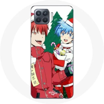 Coque pour Oppo A93 Karma et Nagisa Assassination Classroom Anime Christmas day