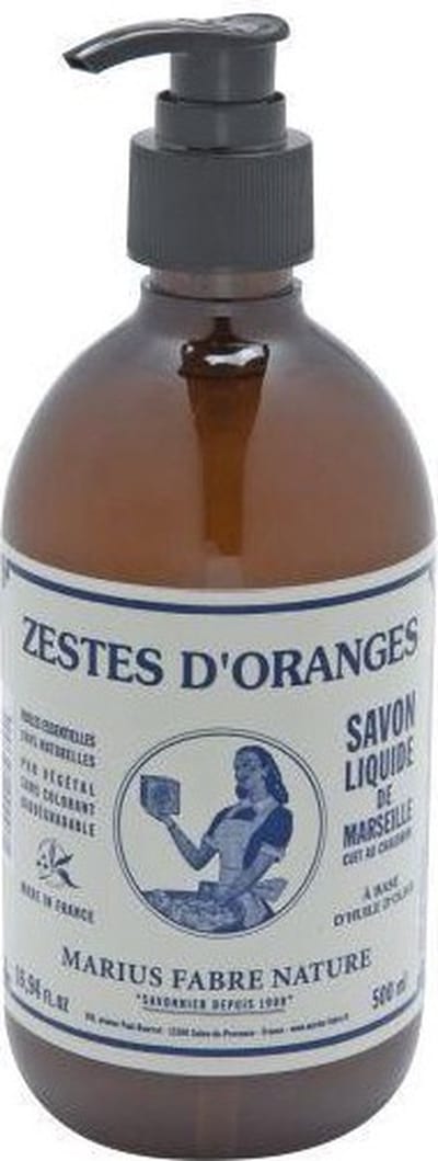 Vloeibare olijfoliezeep met sinaasappel - 500 ml