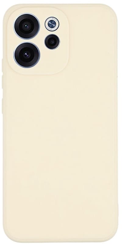 Coverup Hoesje - Geschikt voor OPPO Reno15 F Hoesje - Coverup Colour TPU Back Cover - Ecru