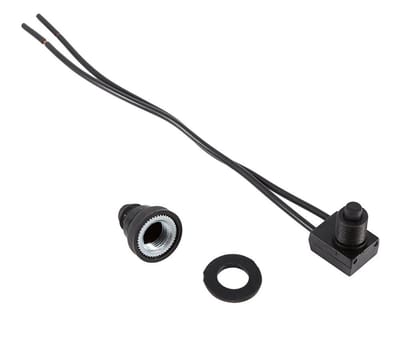 Dailygoods - Dailygoody - Waterdichte Drukknop Schakelaar - 12V voor Motor - Betrouwbare schakelaar - Geschikt voor Auto - Duurzaam en weerbestendig - Eenvoudige i