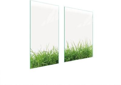 TMK ArtDeko - Snijplank - Gehard Glas - 75x52 cm - Wit