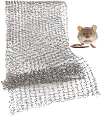 Muizengaas RVS (Hoogste Kwaliteit) - 1 meter - 10cm breed - Rattengaas - Wering gaas - Ongediertegaas - Ongedierte wering - Multifuctioneel gaas