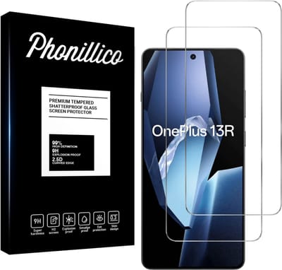 Screenprotector geschikt voor OnePlus 13R - 2 stuks Beschermglas van glas Transparante glazen schermbeschermfolie