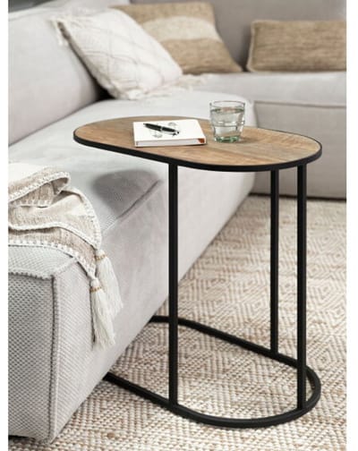 DTP Home Laptoptafel Terra Teakhout – 65x35x60 cm