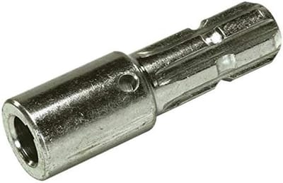 Verloopstekker 1 inch naar 3/8 inch Ø 20 Zonder Klep