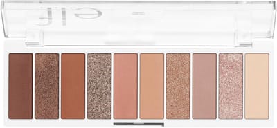 Oogschaduw Palet - Make-up Palet Eyeshadow Kit - Make-up Aanbrengen - 10 Neutrale Tinten - 16.5 cm - Rose Gold