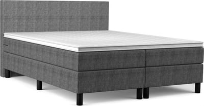 Nirwana Boxspring Basic 140x200 Antraciet Gratis Bezorgd