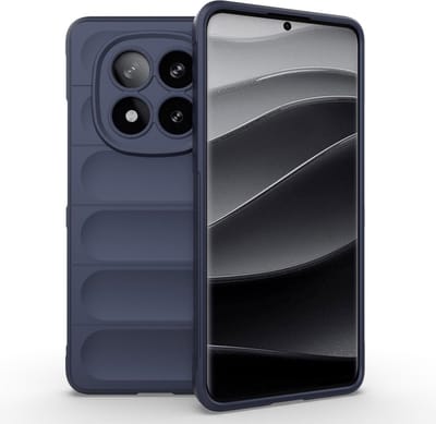 Coverup Hoesje - Geschikt voor Xiaomi Redmi Note 14 Pro+ Hoesje - Coverup Hands-On Rugged Back Cover - Donkerblauw