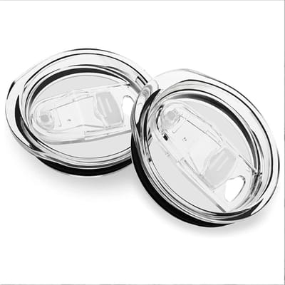 Herbruikbare 20oz Transparante Splash Proof Deksel, Stofbescherming en Glijdend Deksel voor Waterflessen